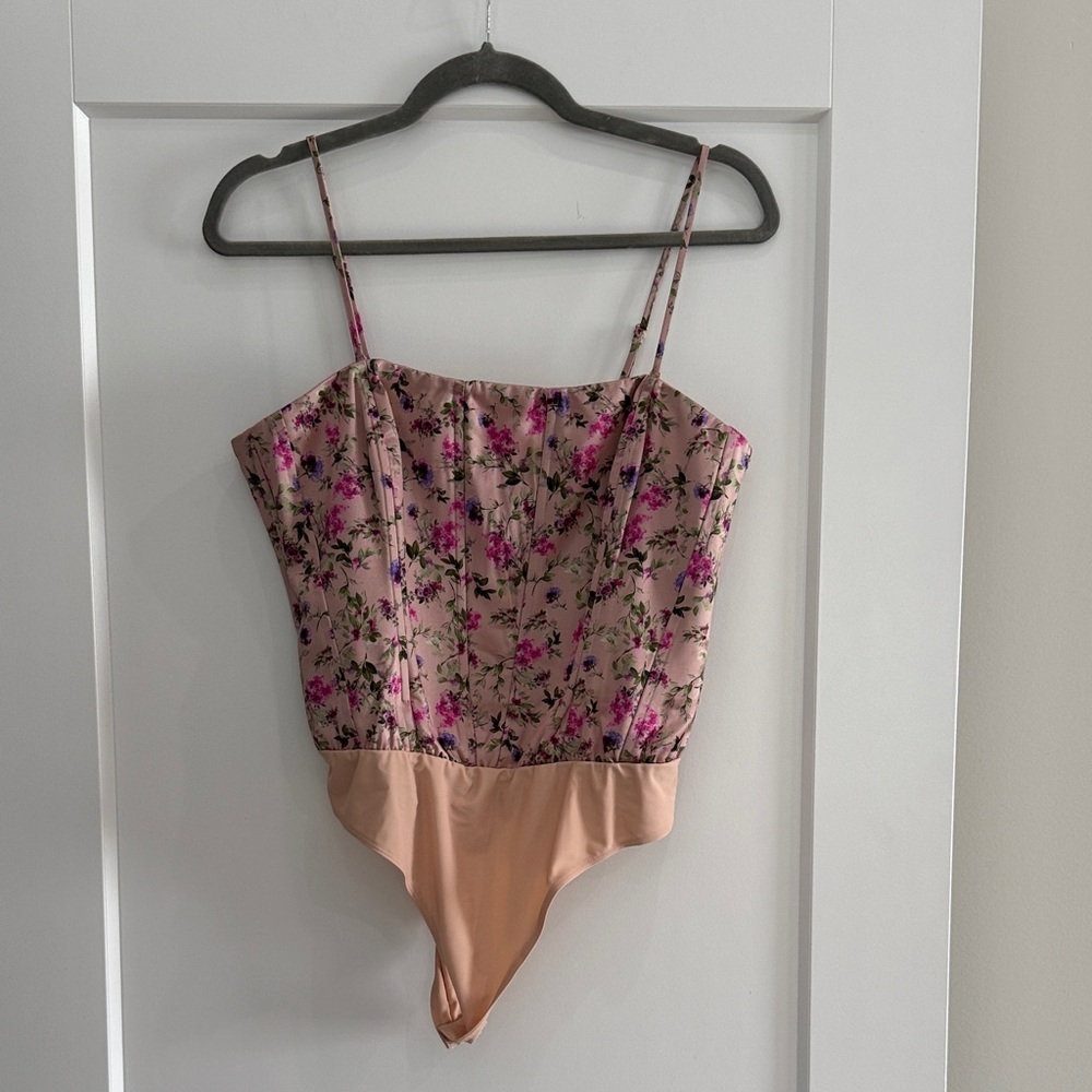 Cami NYC Tamara Floral Print Bodysuit​ - Picture 3 of 7